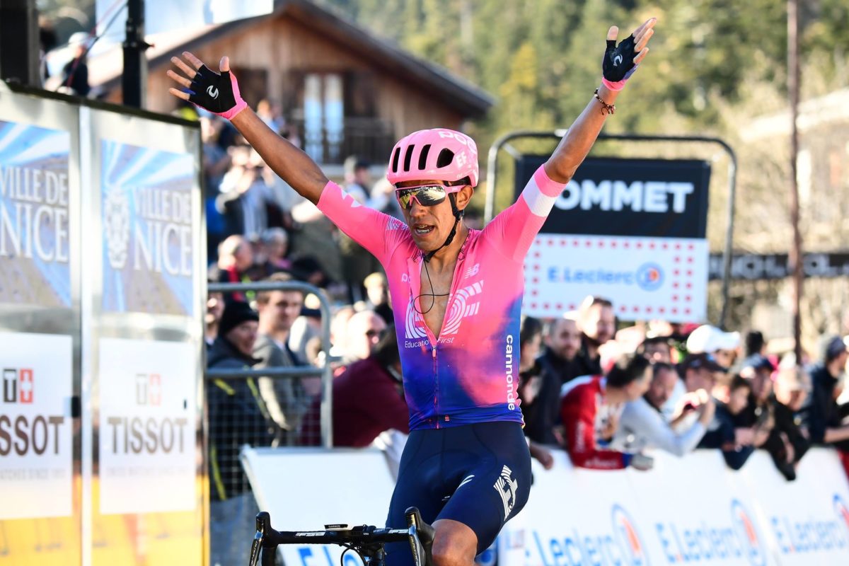 Daniel Martinez vince la settima tappa della Parigi-Nizza (foto A.S.O.)