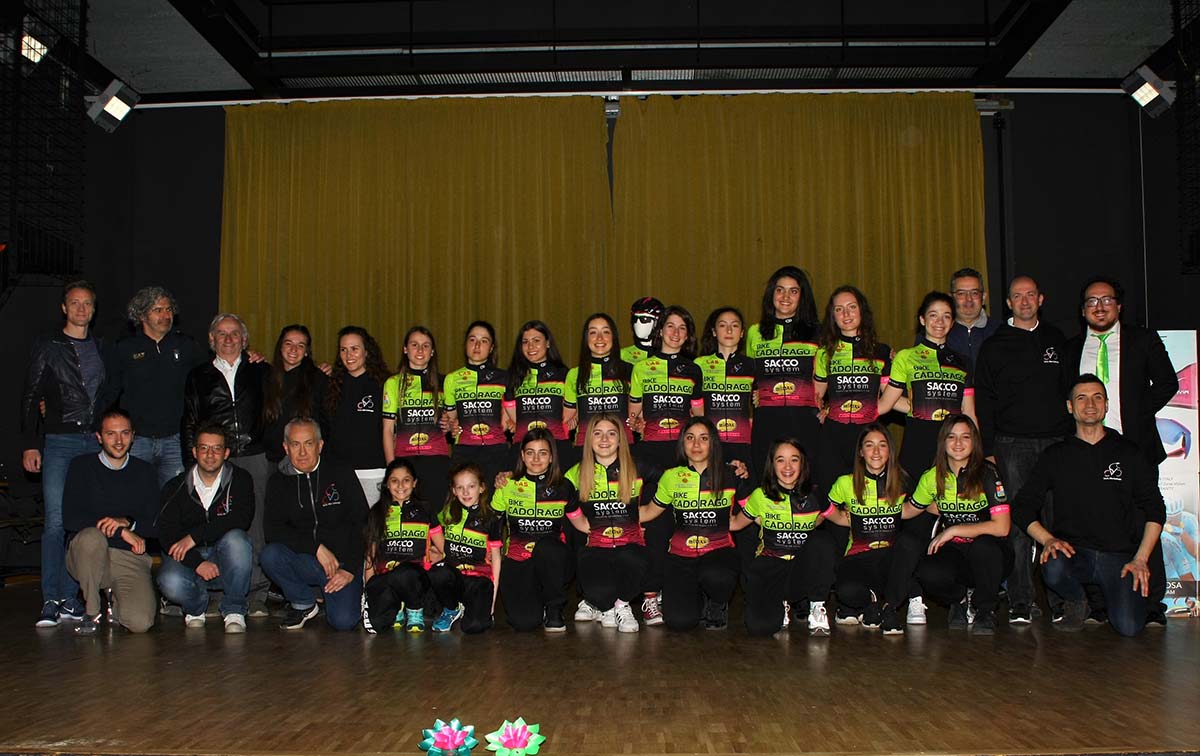 Il gruppo 2019 del Bike Cadorago