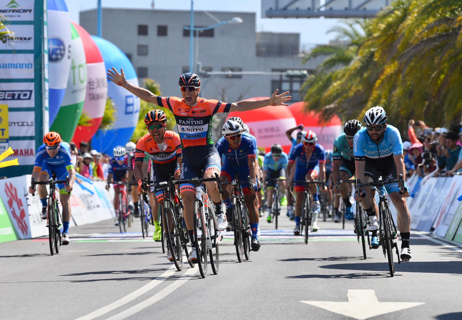 Giovanni Lonardi vince l'ultima tappa del Tour de Taiwan