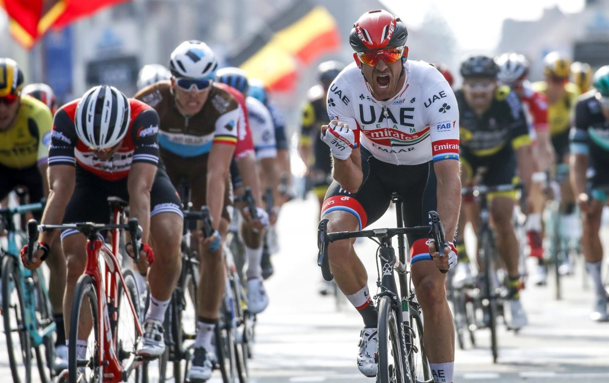 Alexander Krisroff vince la Gent-Wevelgem 2019 (foto BettiniPhoto)