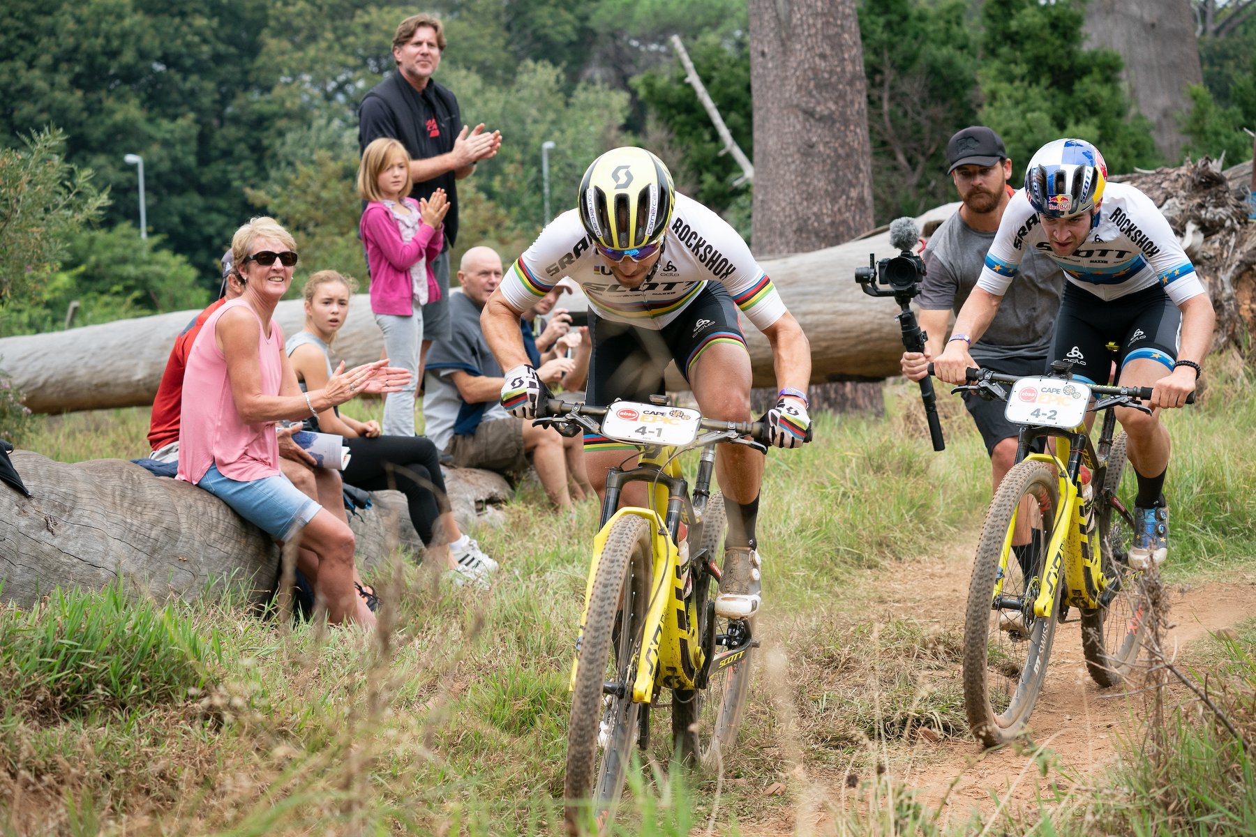 Schurter e Forster subito davanti alla Cape Epic (foto Greg Beadle / Cape Epic)