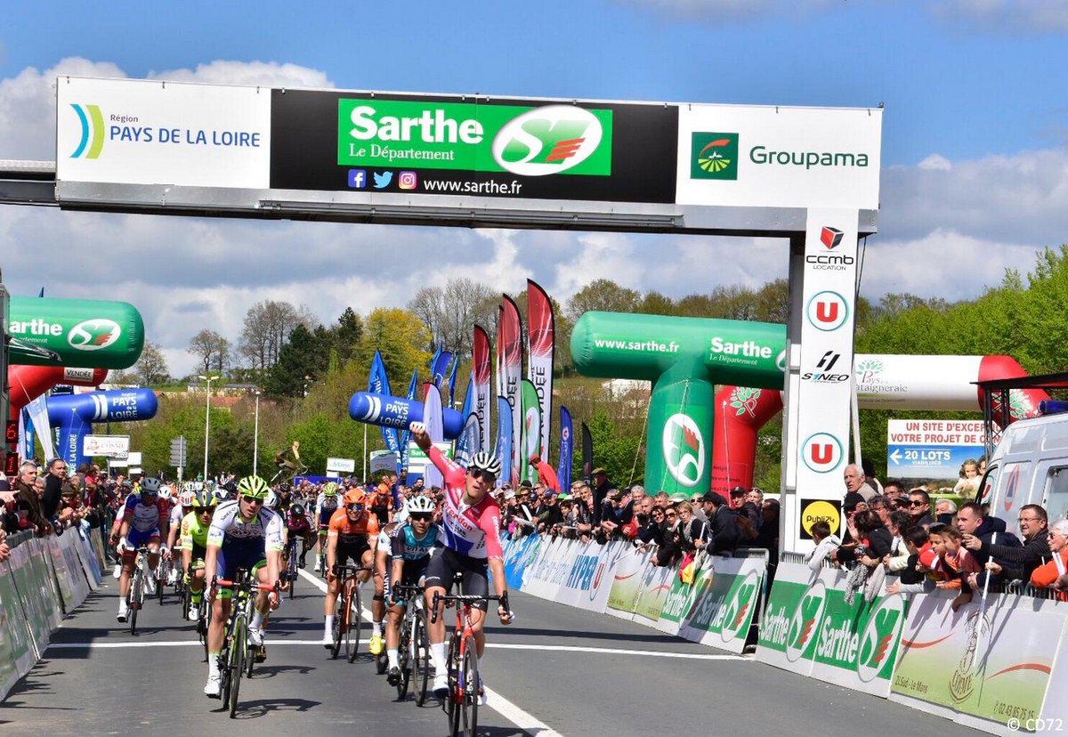 Mathieu van der Poel vince la prima tappa del Circuit Cycliste Sarthe