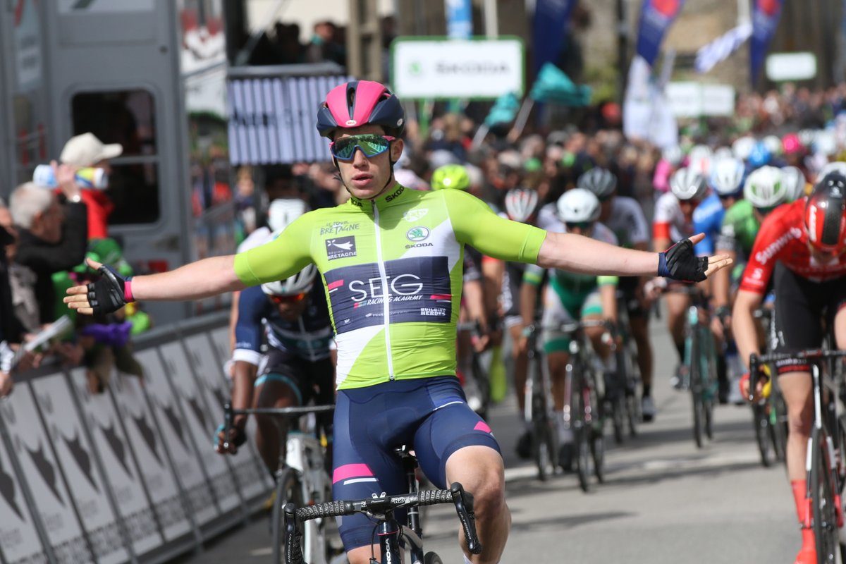 Alberto Dainese vince la terza tappa del Tour de Bretagne