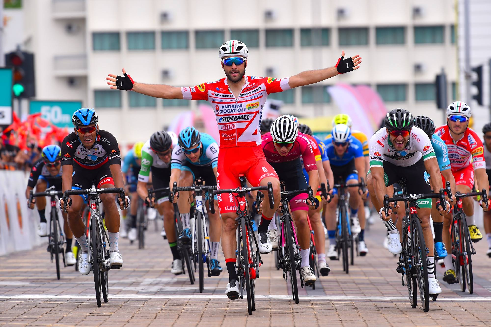 Matteo Pelucchi vince la sesta tappa del Tour de Langkawi 2019 (foto BettiniPhoto)