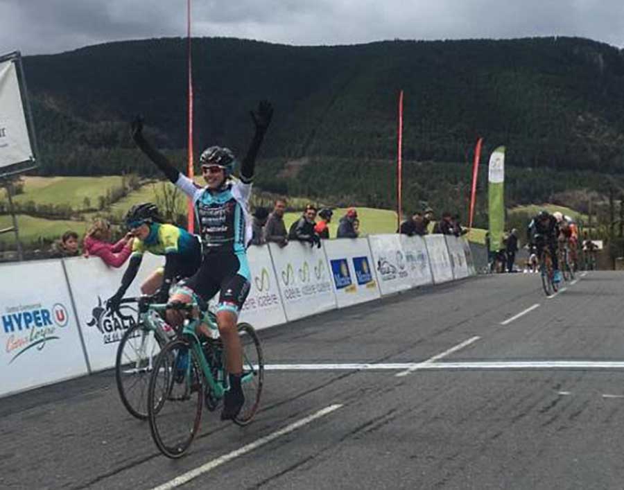 Arianna Fidanza vince anche la seconda tappa e quindi la classifica finale del Tour du Gevaudan Occitanie