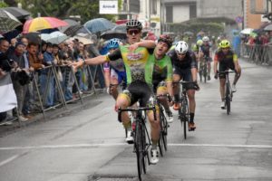 Cristian Rocchetta primo a Pessina Cremonese (foto Scanferla)