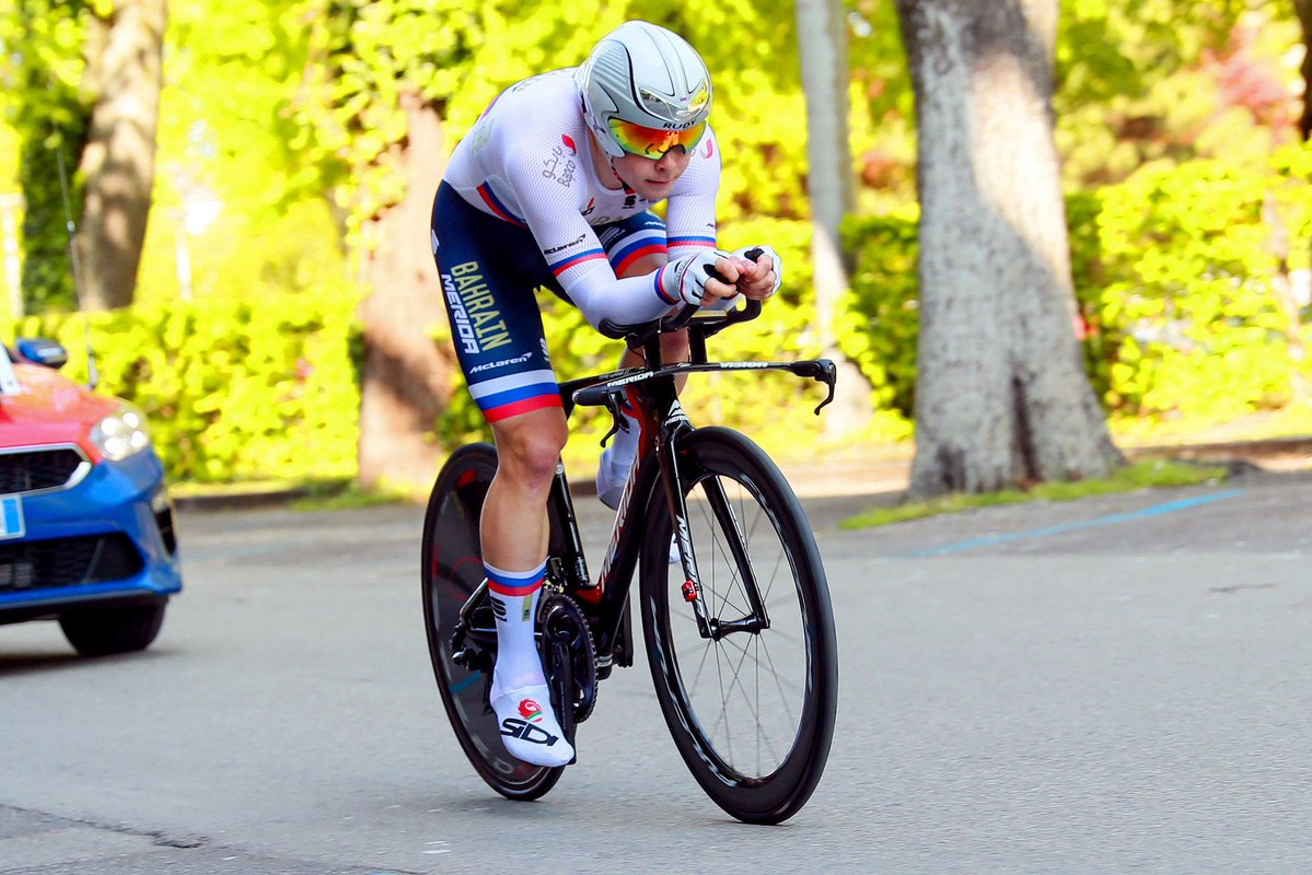 Jan Tratnik vince il prologo del Tour de Romandie 2019 (foto BettiniPhoto)