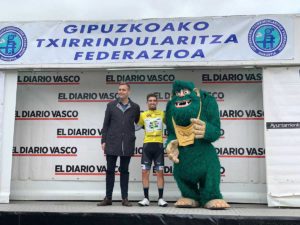Alejandro Ropero vincitore della prima tappa e primo leader della Bidasoa Itzulia 2019
