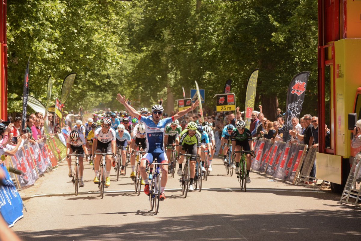 Niccolò Bonifazio vince la prima tappa della Vuelta a Madrid 2019
