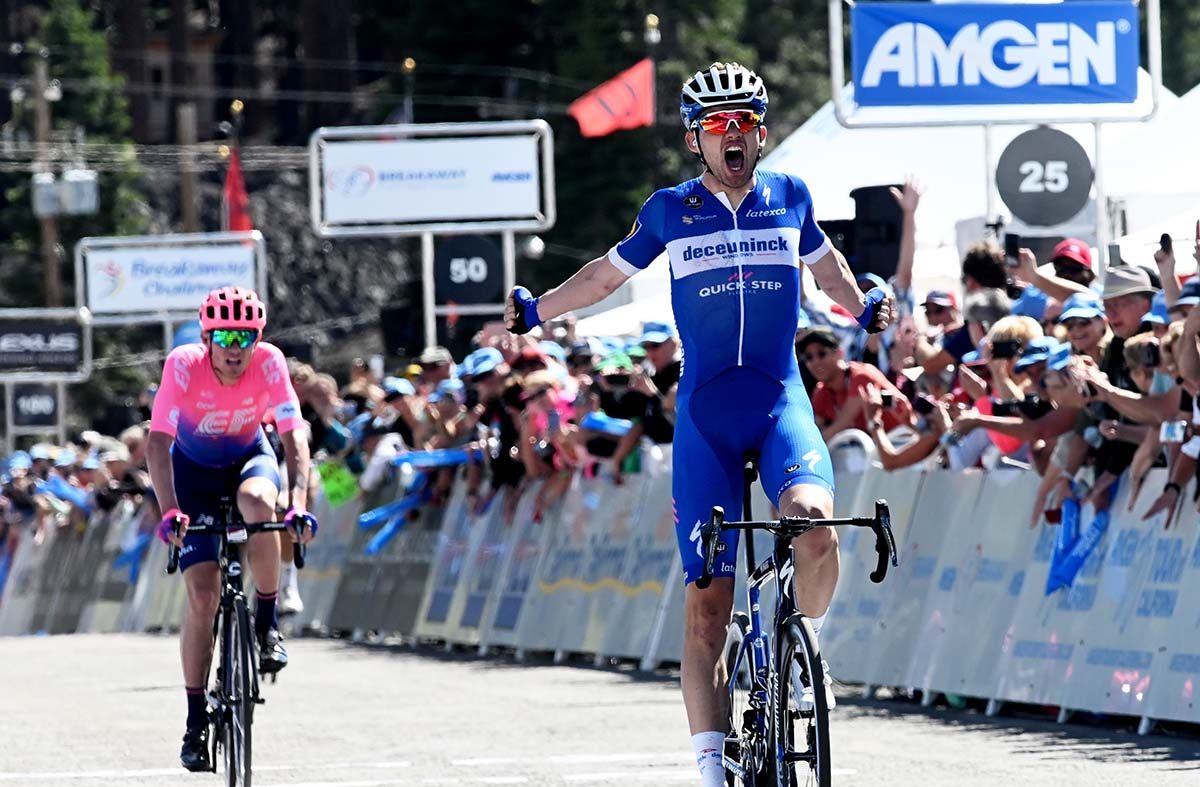 Kasper Asgreen vince la seconda tappa del Tour of California 2019 (foto Veloimages)