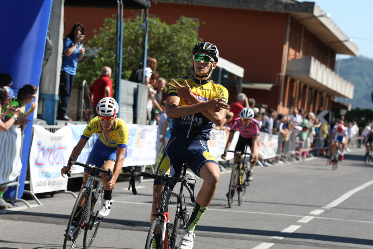 La vittoria di Alessandro Romele (Credit Foto Giuliano Viganò)