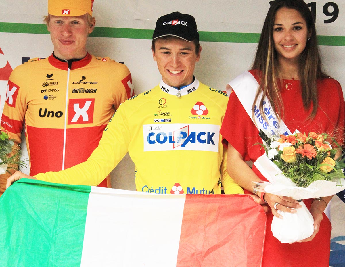 Andrea Bagioli vince la Ronde de l'Isard 2019 (foto Rodella)