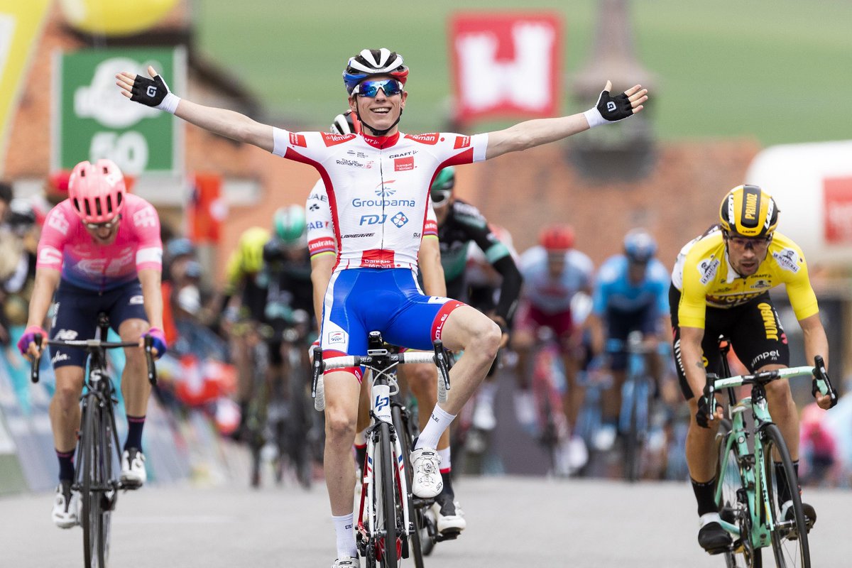 David Gaudu vince la terza tappa del Tour de Romandie 2019