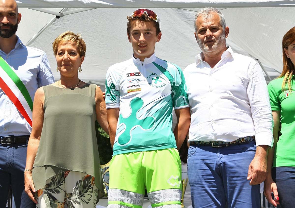 Andrea Rinaldi campione lombardo Esordienti 1° anno (foto Berry)