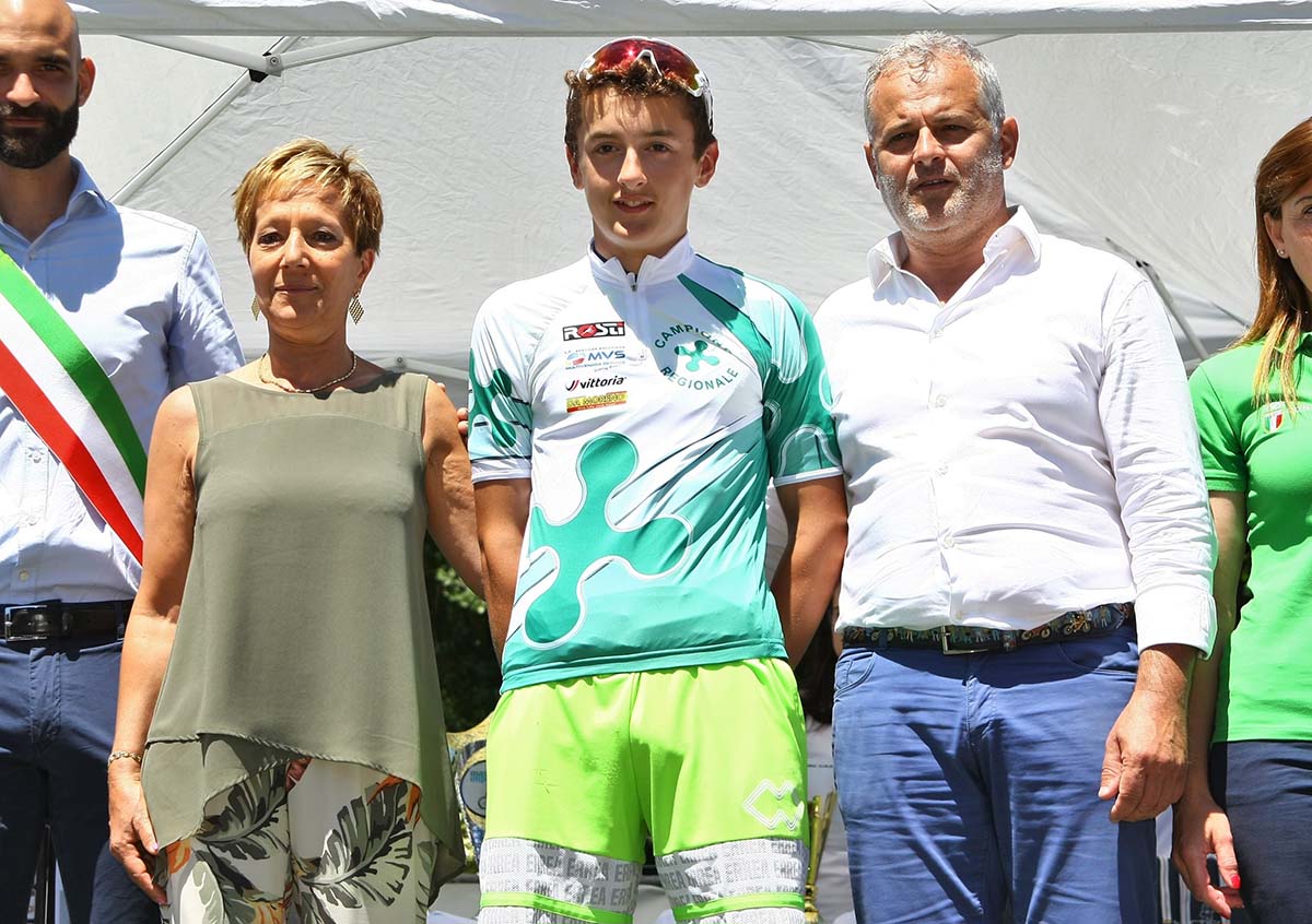 Andrea Rinaldi campione lombardo Esordienti 1° anno (foto Berry)