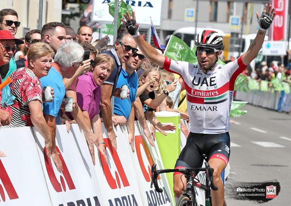 Diego Ulissi vince la terza tappa del Tour of Slovenia