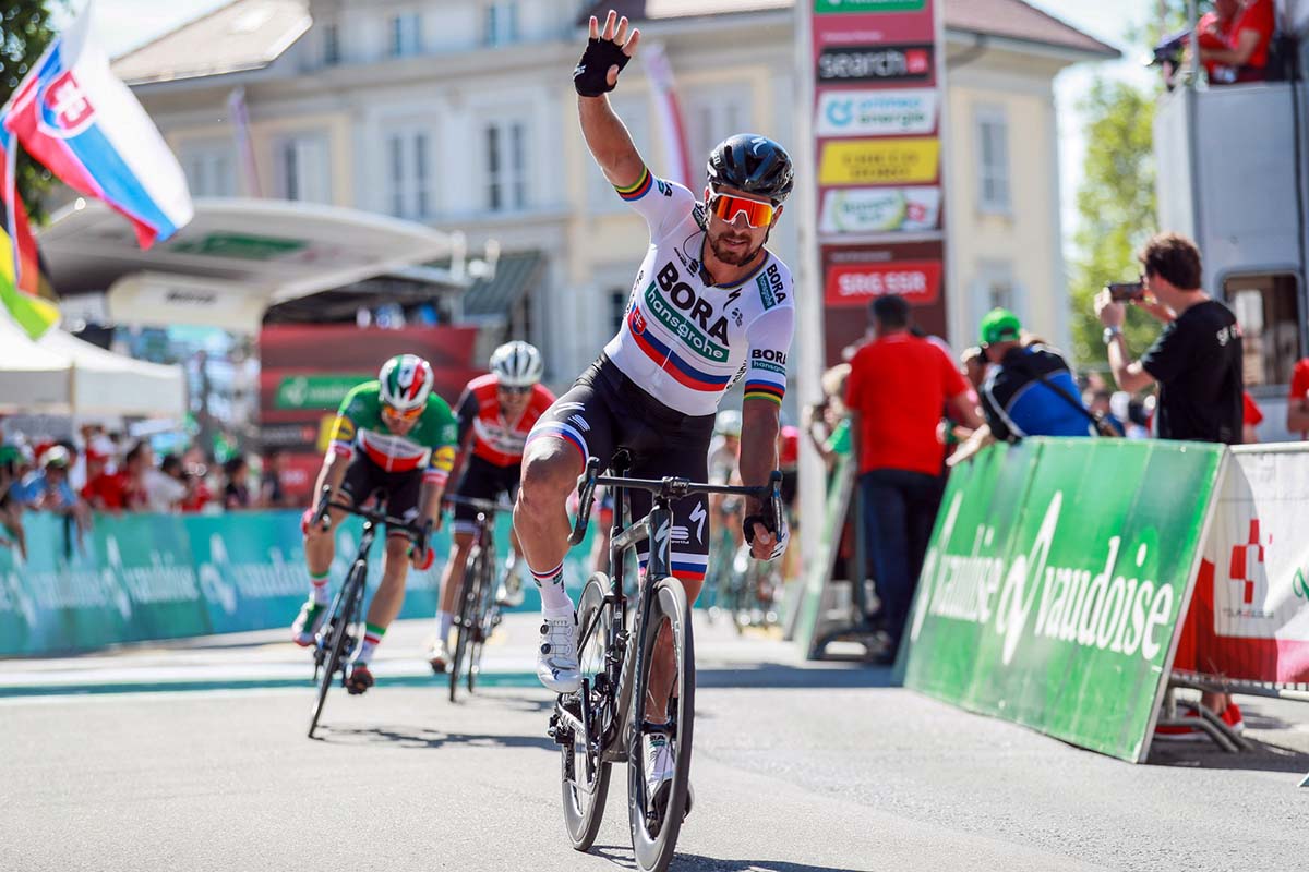 Peter Sagan vince la terza tappa del Tour de Suisse 2019 (foto BettiniPhoto)