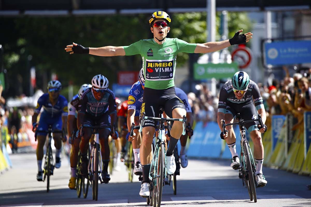 Wout van Aert vince la quinta tappa del Criterium du Dauphine (foto BettiniPhoto)