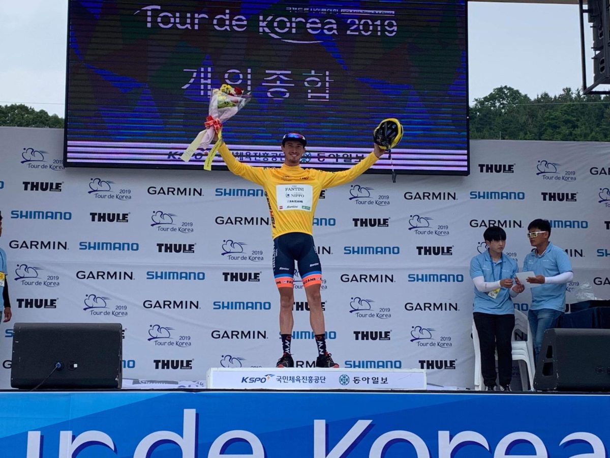 Filippo Zaccanti nuovo leader del Tour de Korea