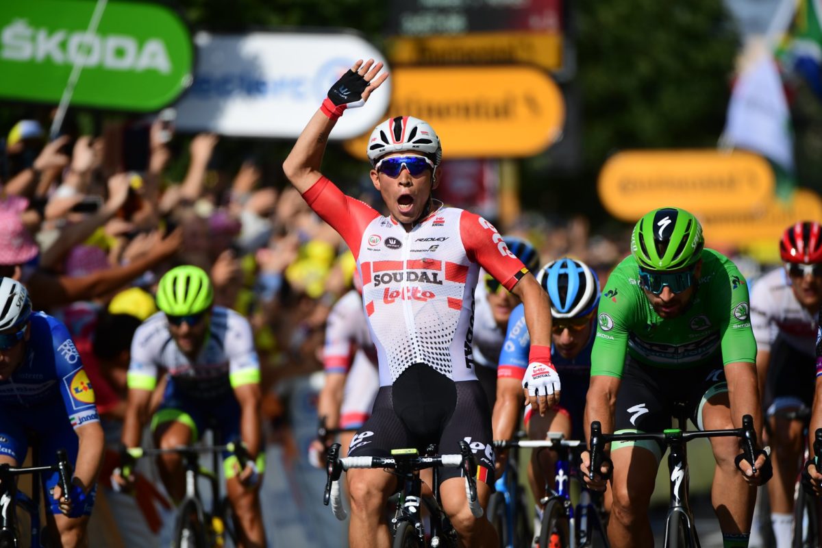 Caleb Ewan vince la 16/a tappa del Tour de France 2019 (foto ASO)