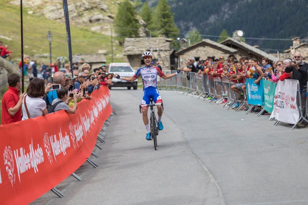 Kevin Inkelaar vince la seconda tappa del Giro della Valle d'Aosta 2019