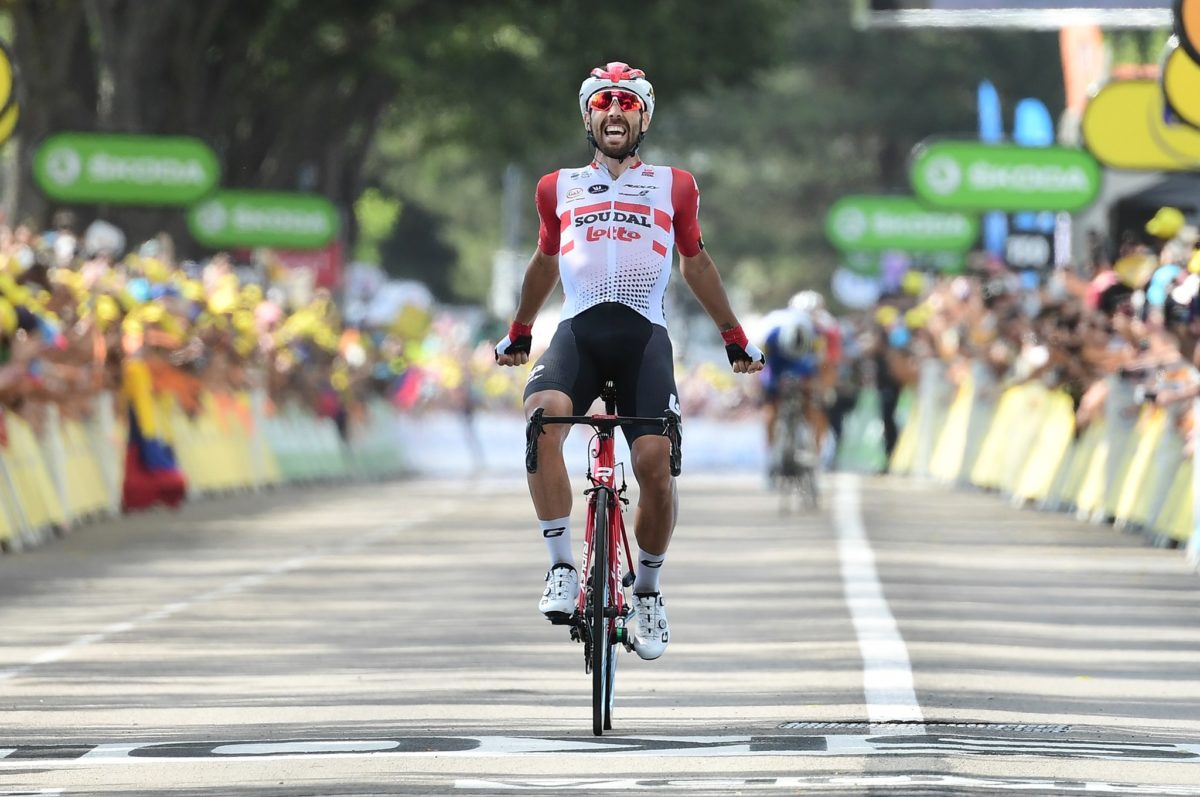 Thomas De Gendt vince l'ottava tappa del Tour de France 2019 (foto ASO)