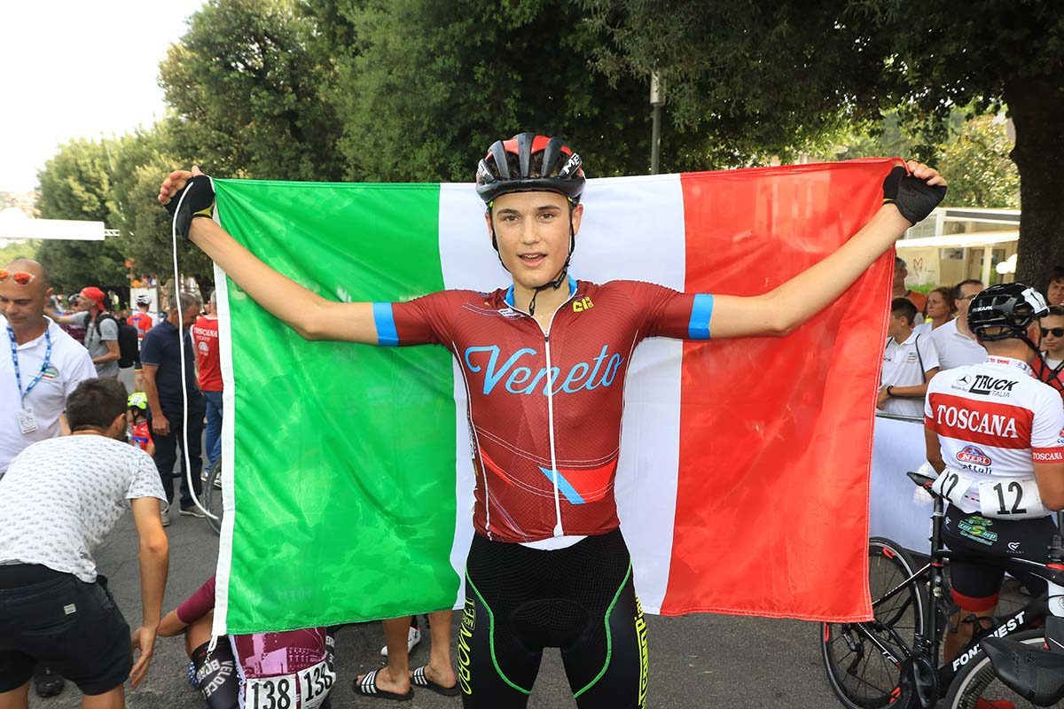 Il veneto Samuele Bonetto è campione italiano degli Allievi a Chianciano Terme (foto Fabiano Ghilardi)