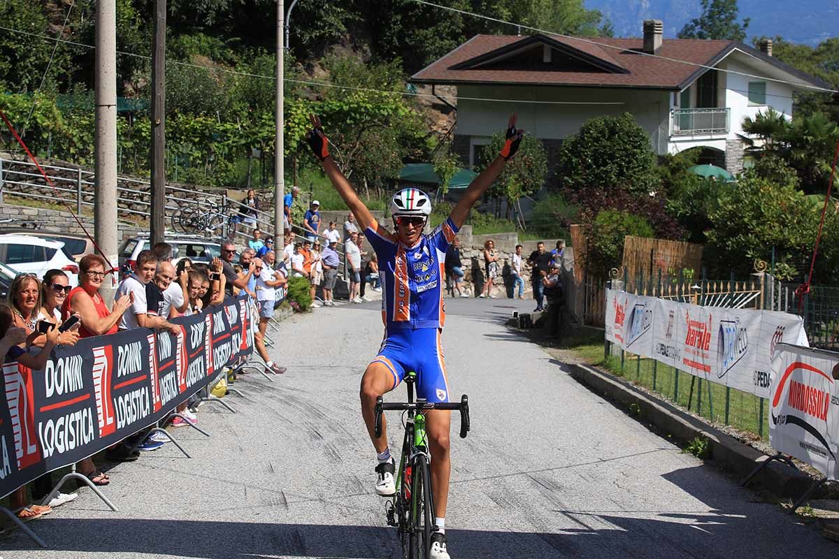 Lorenzo Rimmaudo vince la gara Allievi di Fomarco (foto Fabiano Ghilardi)
