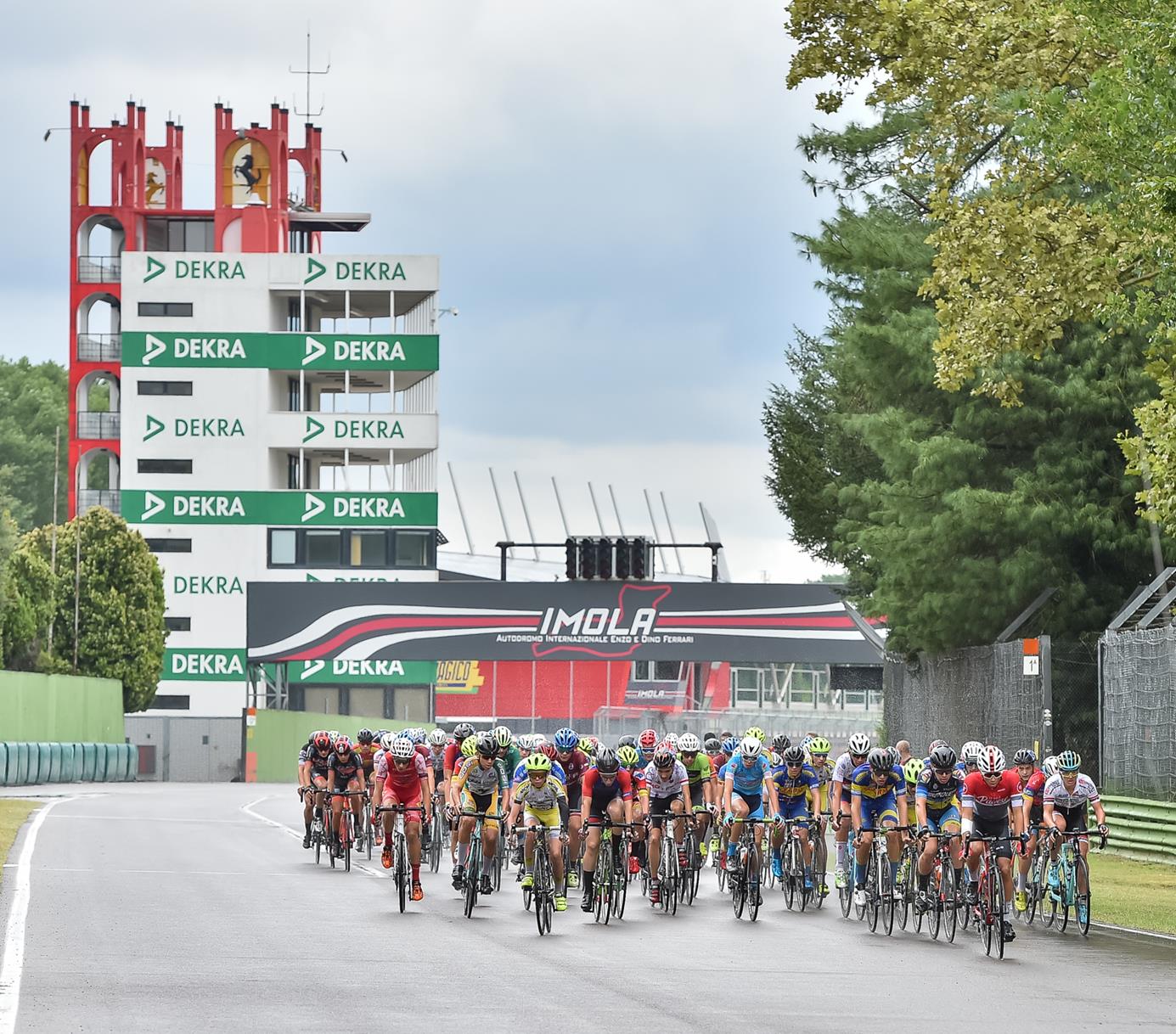 Gp Fabbi Imola Allievi, un passaggio nell'Autodromo del gruppo
