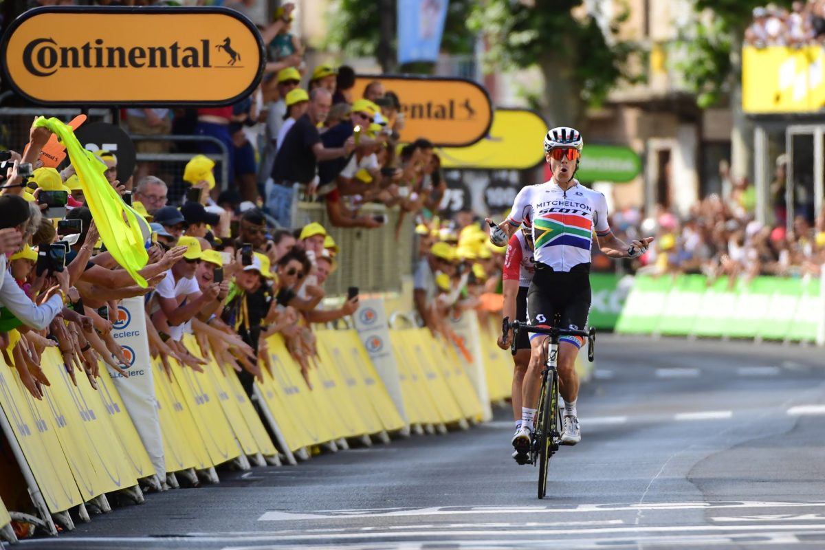 Daryl Impey vince la nona tappa del Tour de France 2019 (foto ASO)