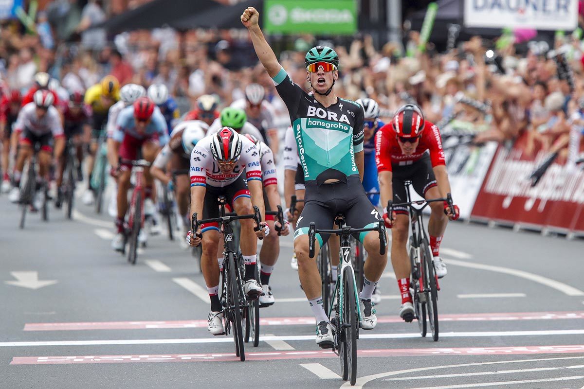 Pascal Ackermann vince la prima tappa del Deutschland Tour (foto BettiniPhoto)