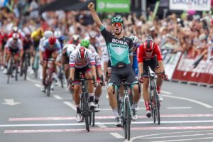 Pascal Ackermann vince la prima tappa del Deutschland Tour (foto BettiniPhoto)