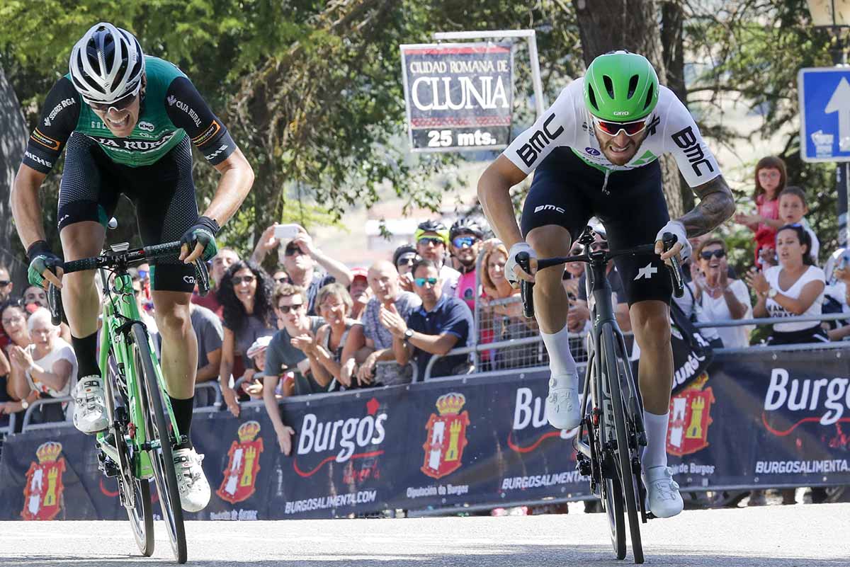Giacomo Nizzolo vince la prima tappa della Vuelta a Burgos (foto PhotoGomezSport)