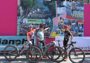 Il podio maschile della GimondiBike 2019
