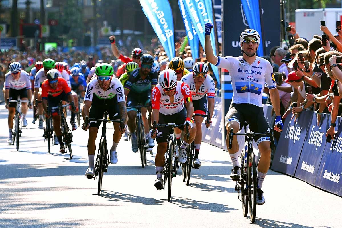 Elia Viviani vince la EuroEyes Cyclassics Hamburg (foto Getty Images)