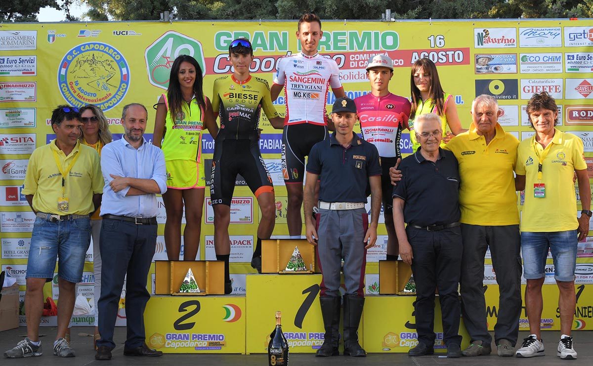 Premiazioni del Gp Capodarco 2019 (foto Rodella)