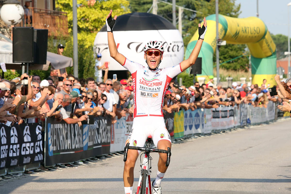 Fabio Mazzucco vince il Gp Sportivi di Poggiana 2019 (foto Scanferla)