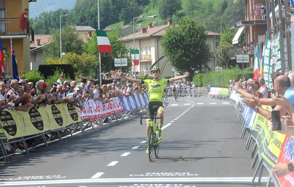 Sergio Meris vince il 49° Trofeo Paganessi (foto Diego Zanetti)