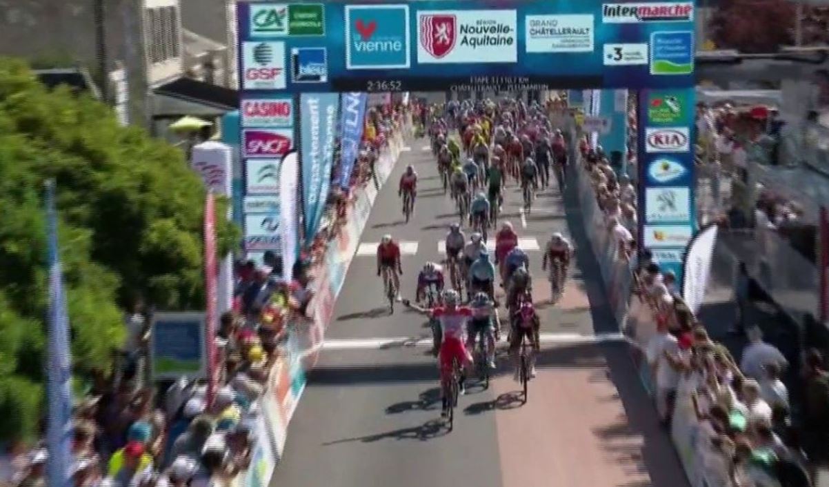 Matteo Pelucchi vince la terza tappa del Tour du Poitou-Charentes