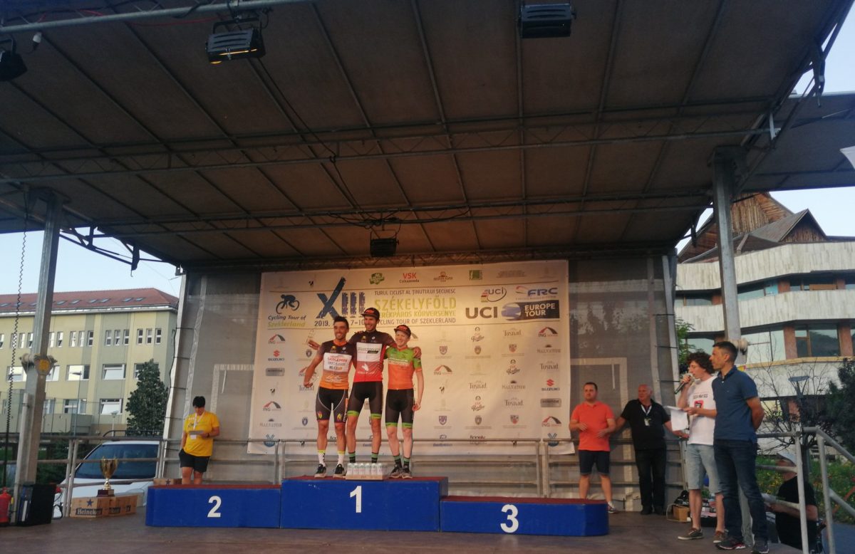 Il podio finale del Tour of Szeklerland 2019