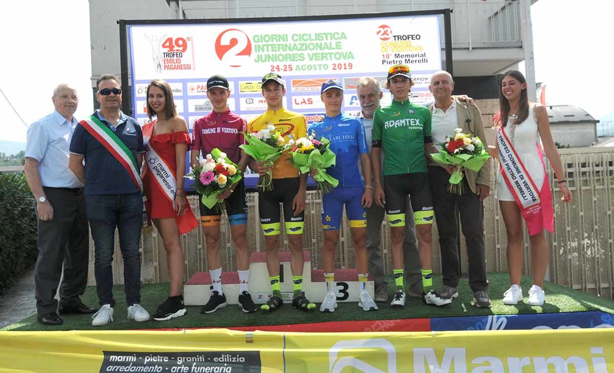 Tutte le maglie della 2 Giorni di Vertova 2019 (foto Diego Zanetti)