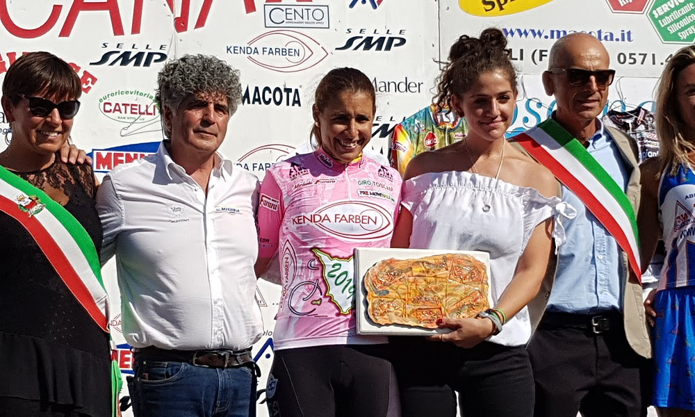 Arlenis Sierra resta leader del Giro della Toscana Femminile