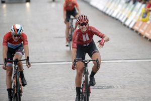 Franziska Koch vince la quarta tappa del Boels Ladies Tour (foto Cor Vos)