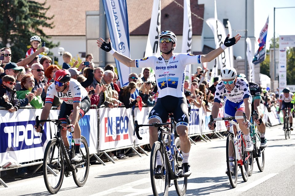 Elia Viviani vince l'ultima tappa del Tour de Slovaquie