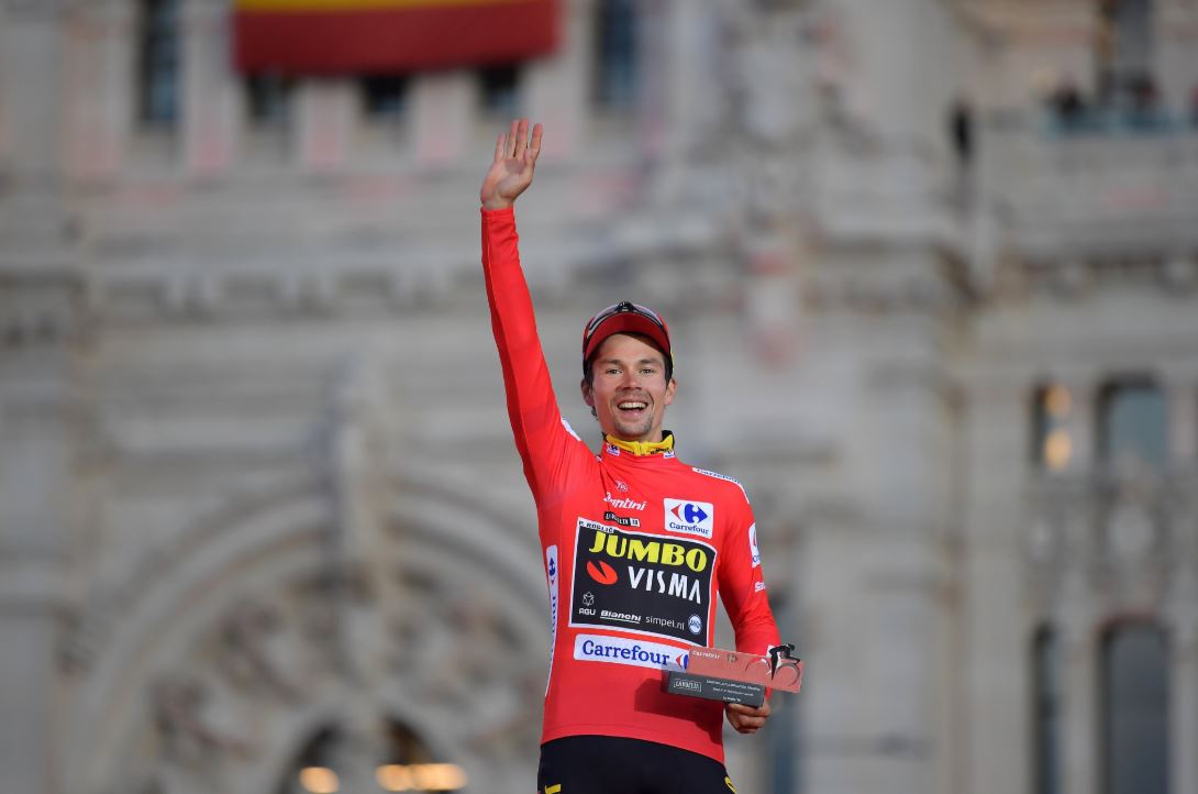 Primoz Roglic vince La Vuelta 2019 (foto Unipublic - Photogomez Sport)