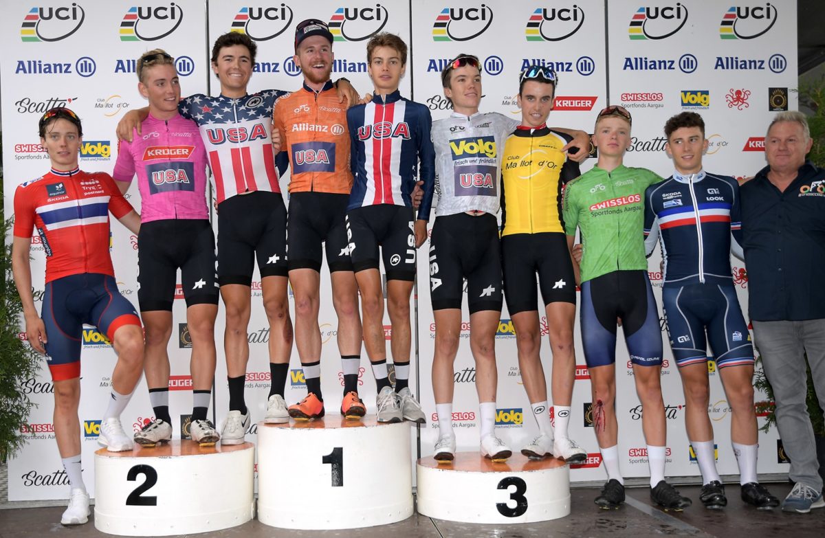 La premiazione finale del Gp Ruebliland 2019