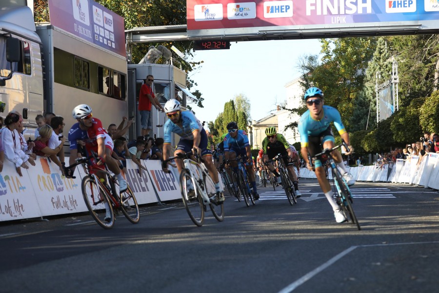 Yevgeniy Gidich vince la terza tappa della CRO Race (foto Boris Kačan - KL Photo)
