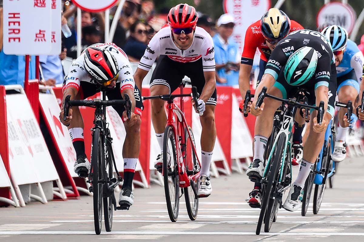Fernando Gaviria vince la prima tappa del Tour of Guangxi 2019 (foto BettiniPhoto)