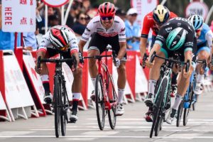 Fernando Gaviria vince la prima tappa del Tour of Guangxi 2019 (foto BettiniPhoto)