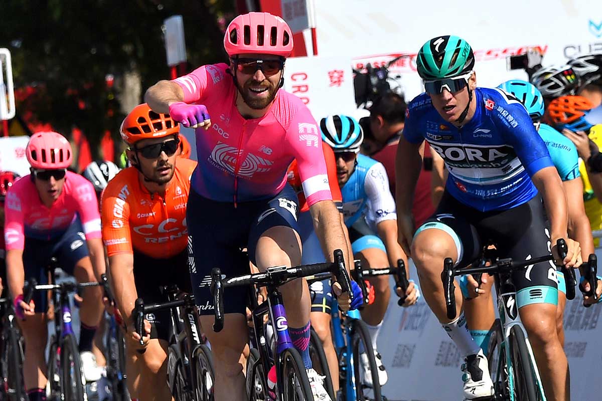 Daniel Mclay vince la seconda tappa del Tour of Guangxi 2019 (foto BettiniPhoto)